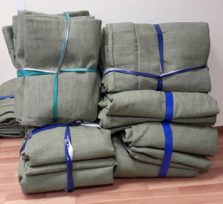 Полог брезентовый ОП 400 г/м2 - 8x10м 