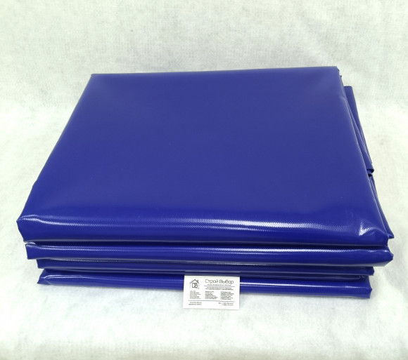 Полог ПВХ 650 г/м2 с люверсами - 10x12м